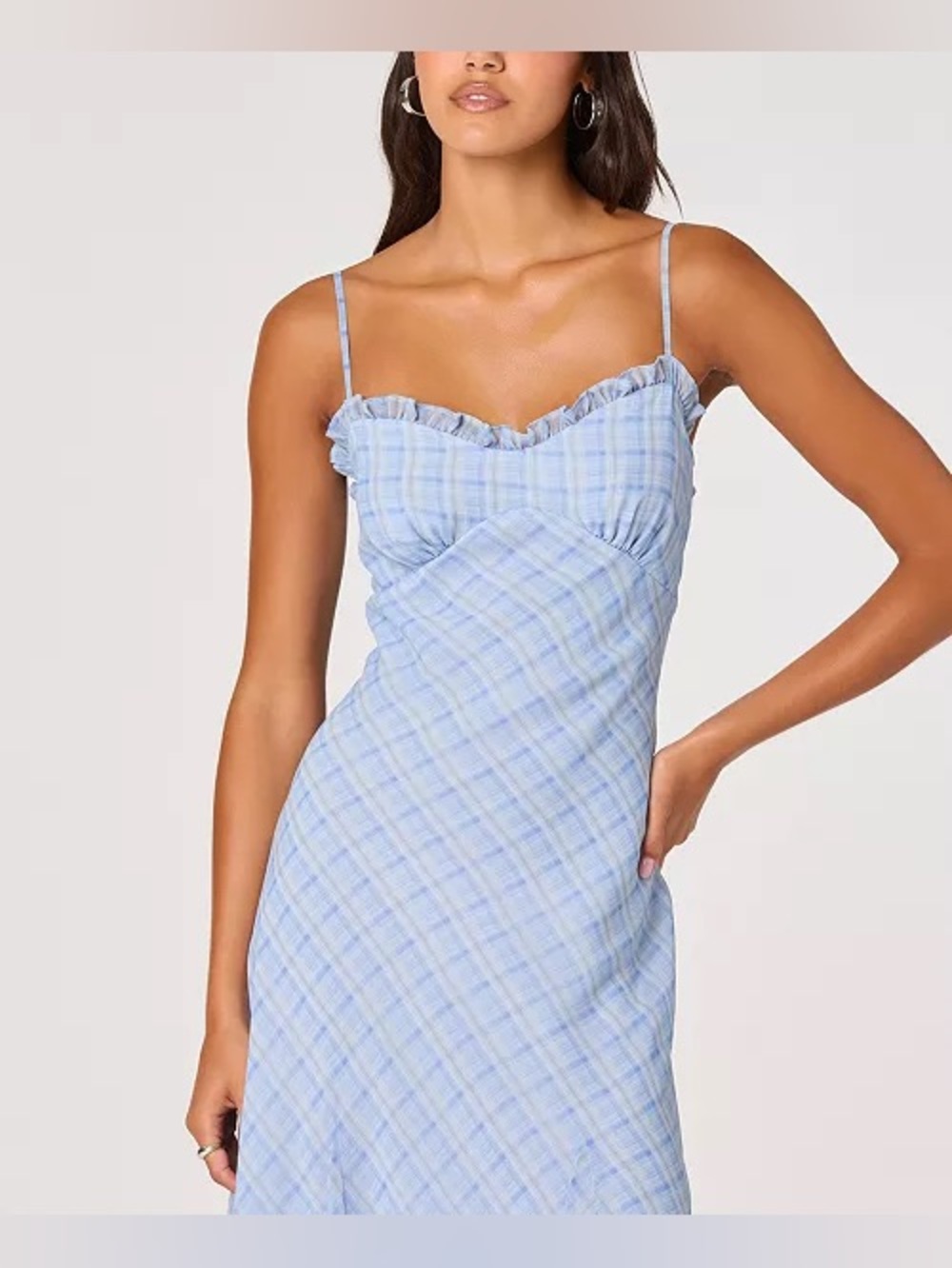 NWT ASTR THE LABEL MAERYN SWEETHEART NECK DRESS ✨ - Picture 2 of 5